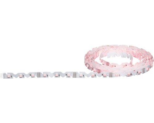 FlexLED 3D RGB Kant-en-klare LED-strip basisset, dimbaar in stappen, 5 m, 210 LED's, 12V, DIY verlichte letters