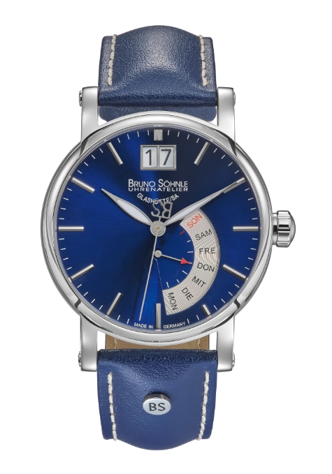 Bruno Söhnle Herrenuhr Pesaro I Blau 17-13073-341
