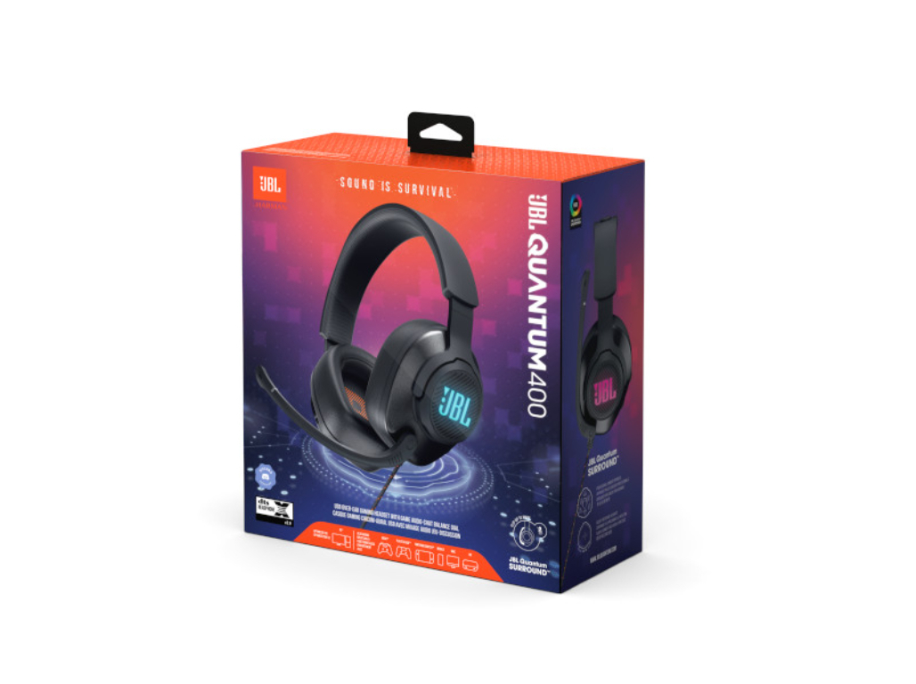 AUSCULTADORES GAMING JBL JBL QUANTUM 400 PRETO