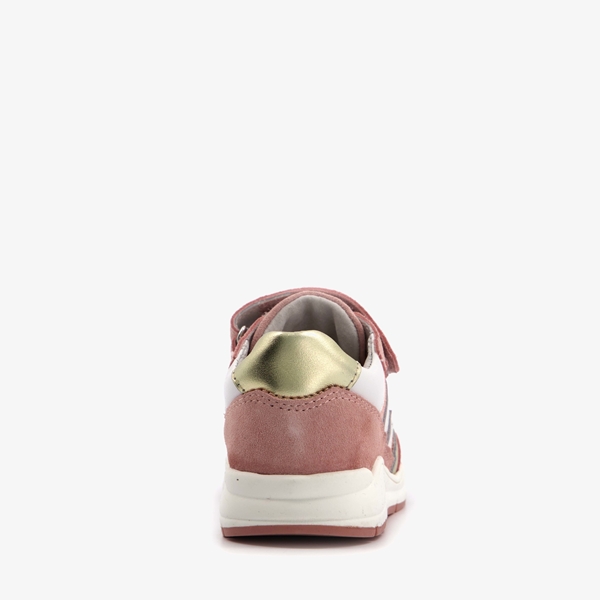 TwoDay leren meisjes sneakers oudroze