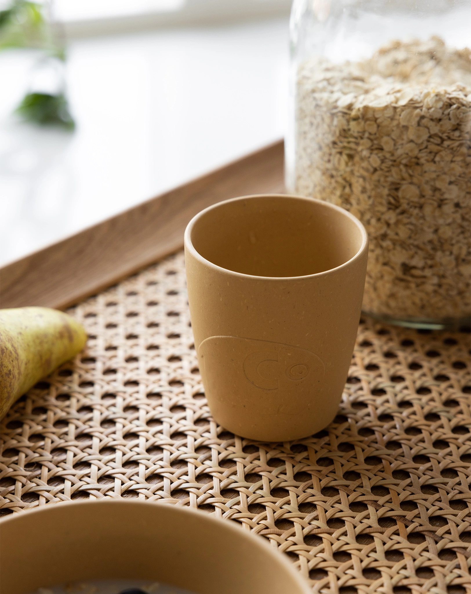 Becher-Set MUMS 2er Pack in wheat yellow
