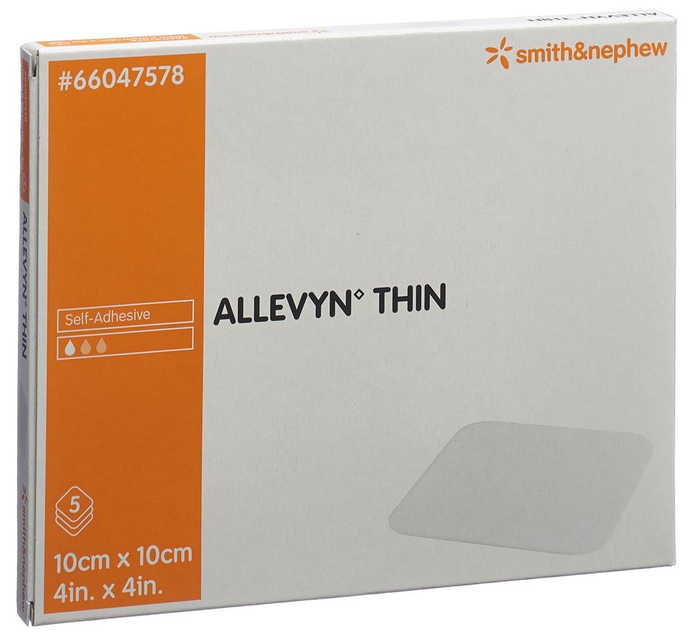 ALLEVYN Wundverband<br>5 Stück, 10x10cm