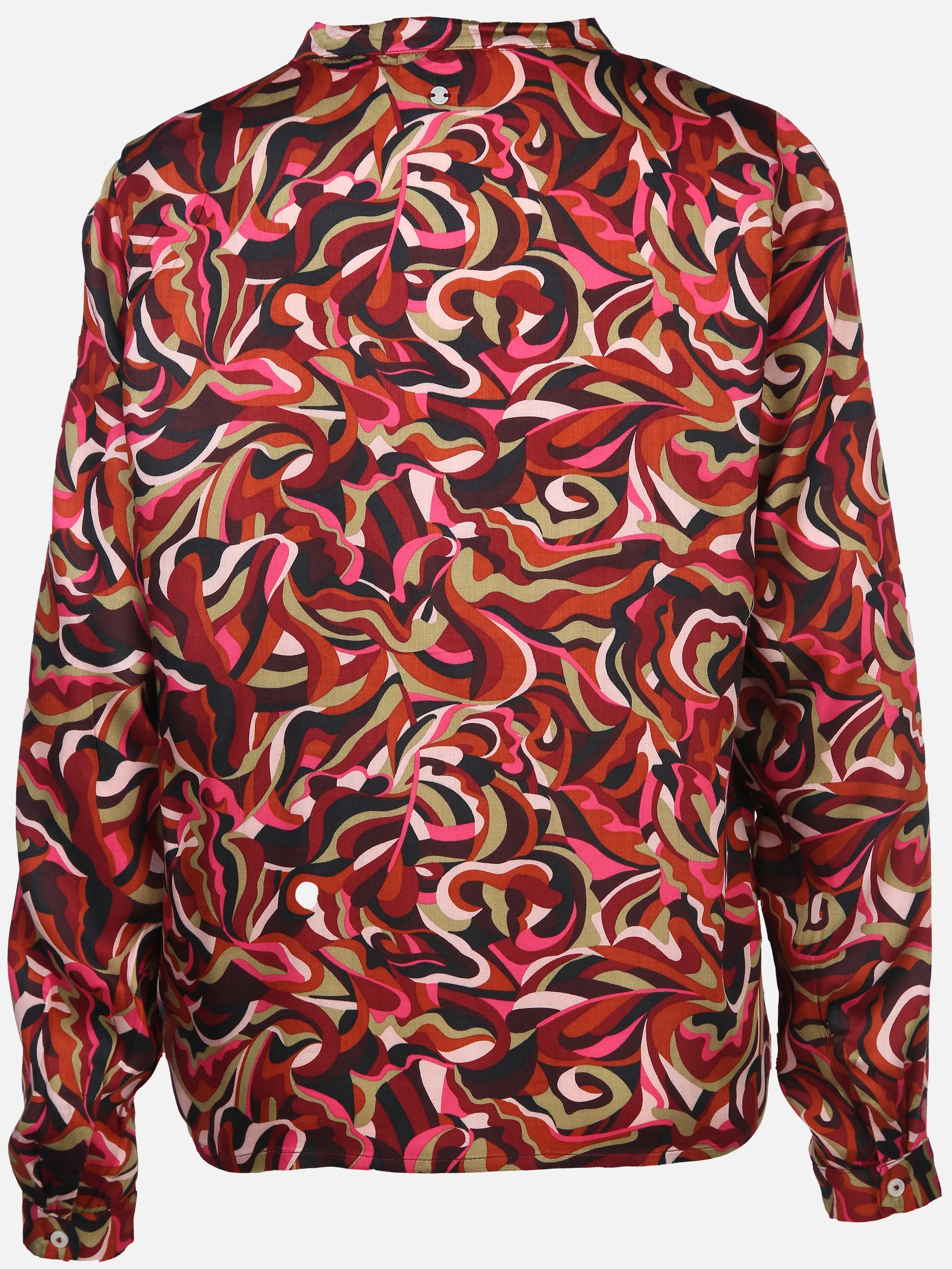 Damen Schlupfbluse mit effektvollem Muster
