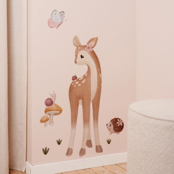 Little Dutch Muurstickers Fairy Garden 55 x 80 cm