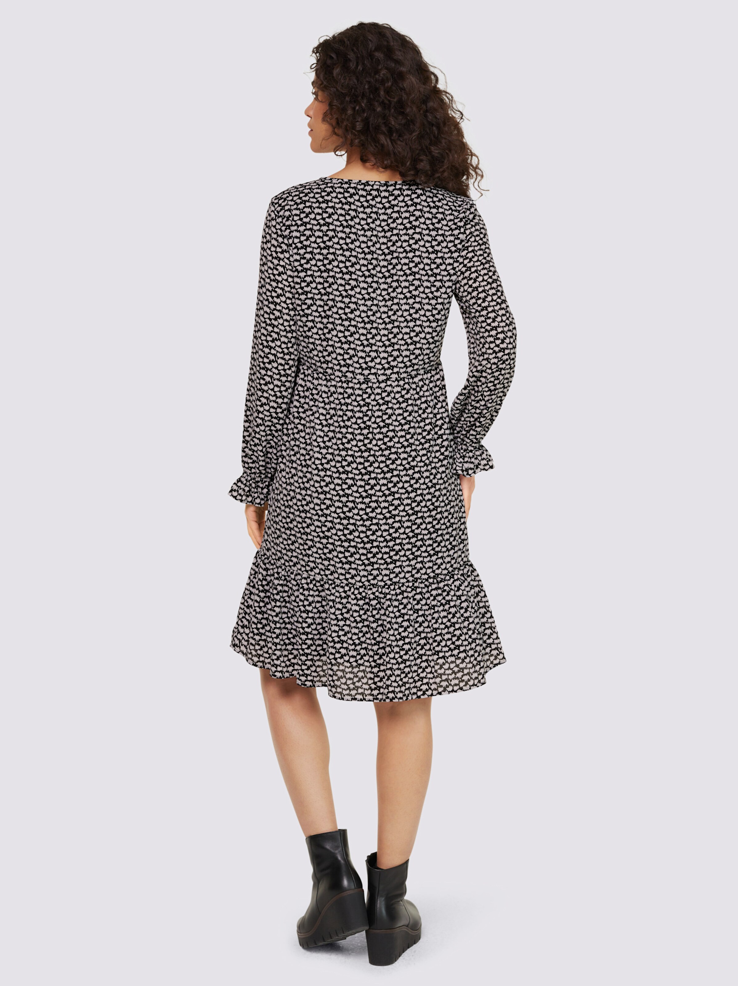 Druck-Kleid