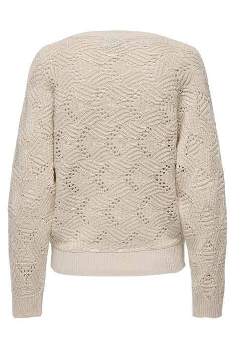 Jacqueline de Yong beige dames trui