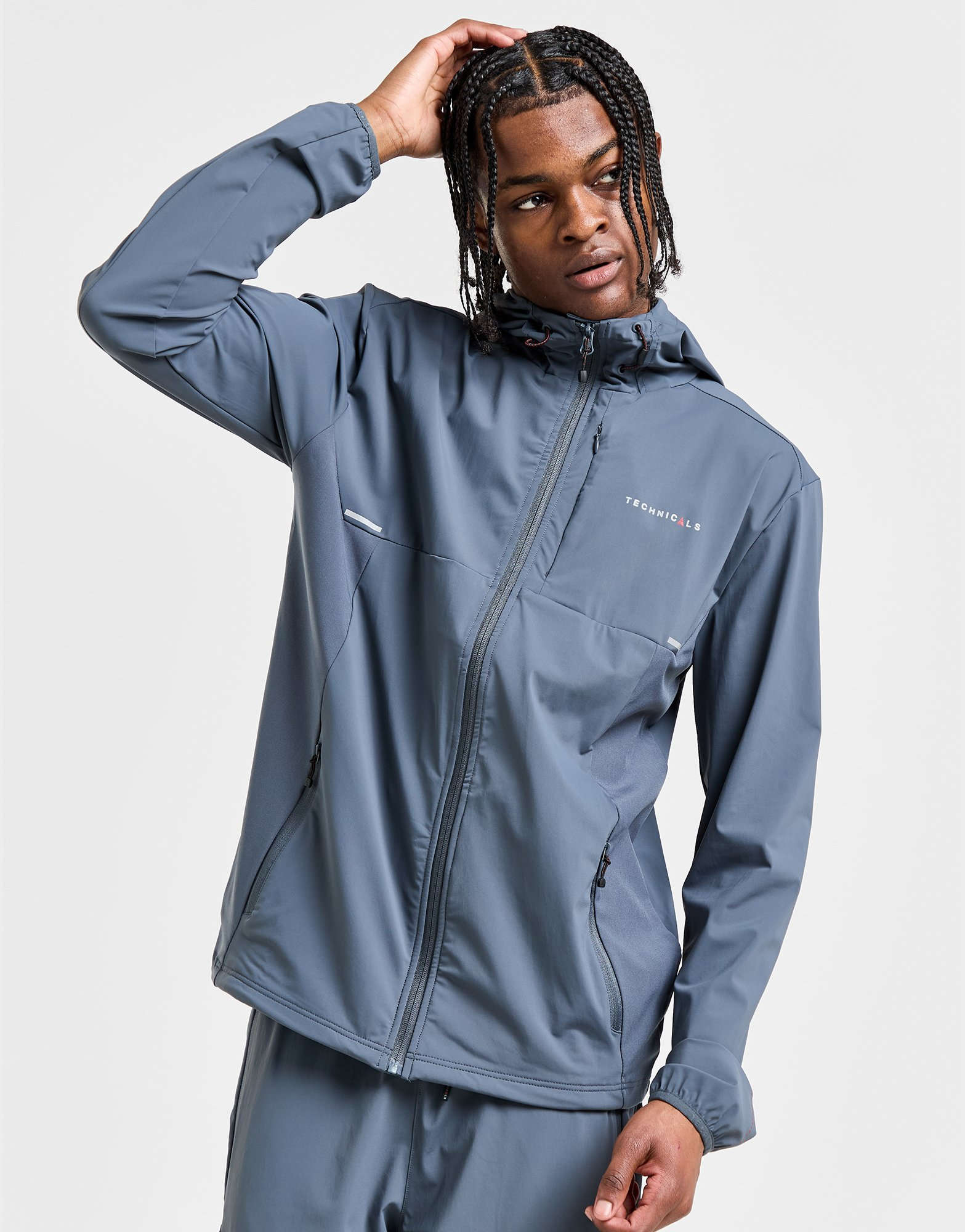 Technicals Sweat à Capuche Skarn Zippé Homme