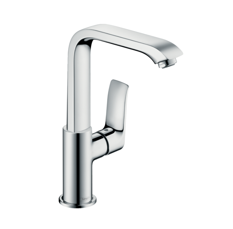 Hansgrohe Metris 1-gats wastafelkraan met push open waste chroom