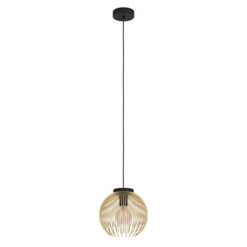 EGLO hanglamp Venezuela goud/zwart
