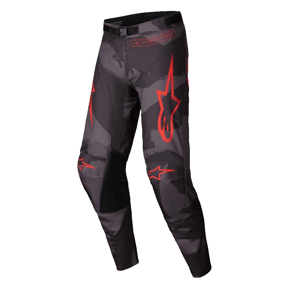 Alpinestars - Pantalon Racer Hollow Camouflage Gris / Orange fluo