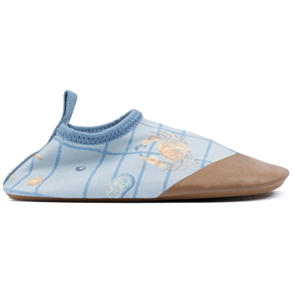 Køb Mikk-Line Faded Denim AOP Badesko