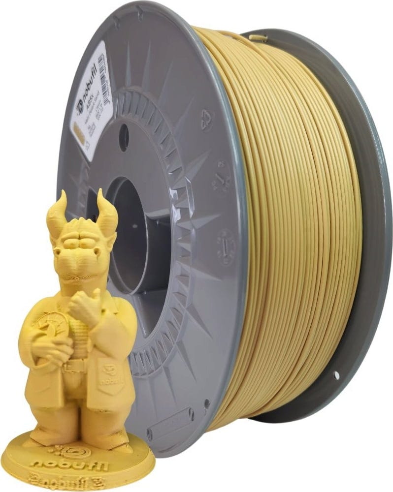 Nobufil  ABSx Matt Desert Sand, 1,75 mm / 1000 g    ABS Filament aus recycelten Kunststoffen