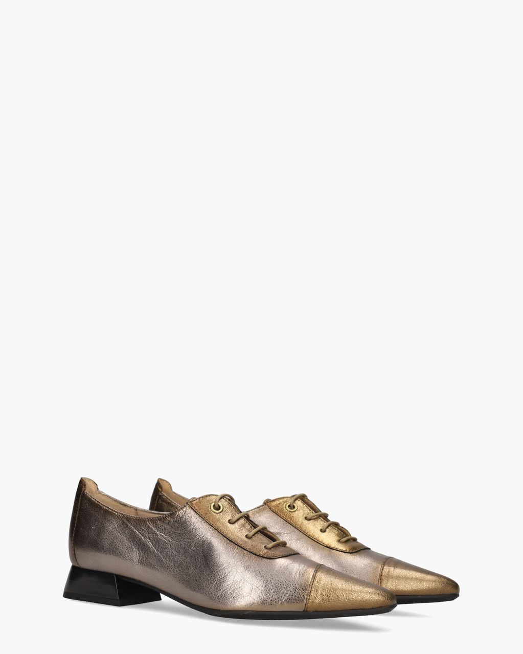 Hispanitas HI234634 Goud/Zilver Dames Veterschoenen