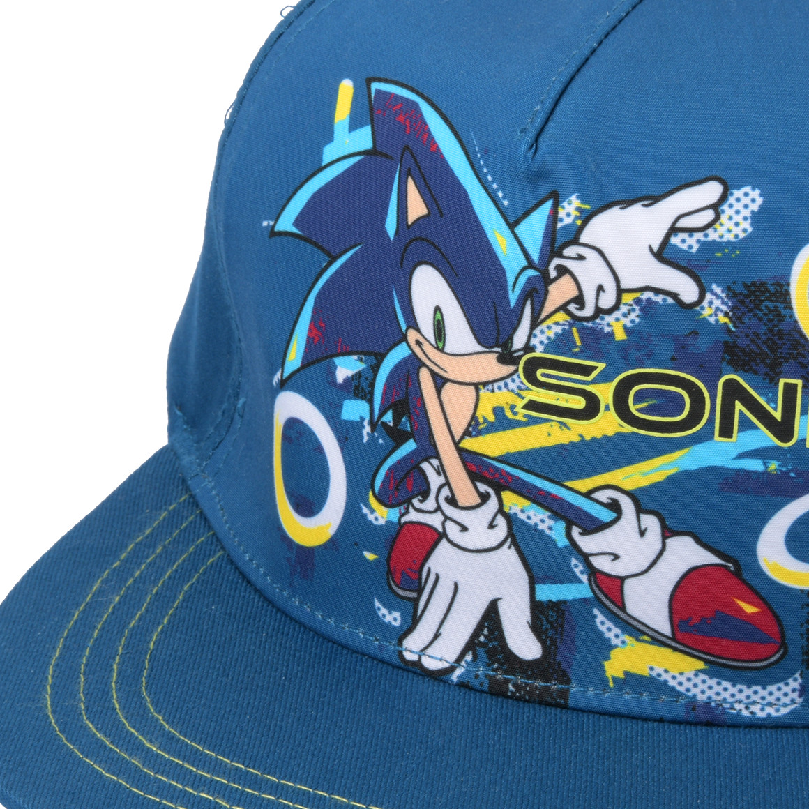 Topolino Sonic Kappe mit verstärktem Schirm blau