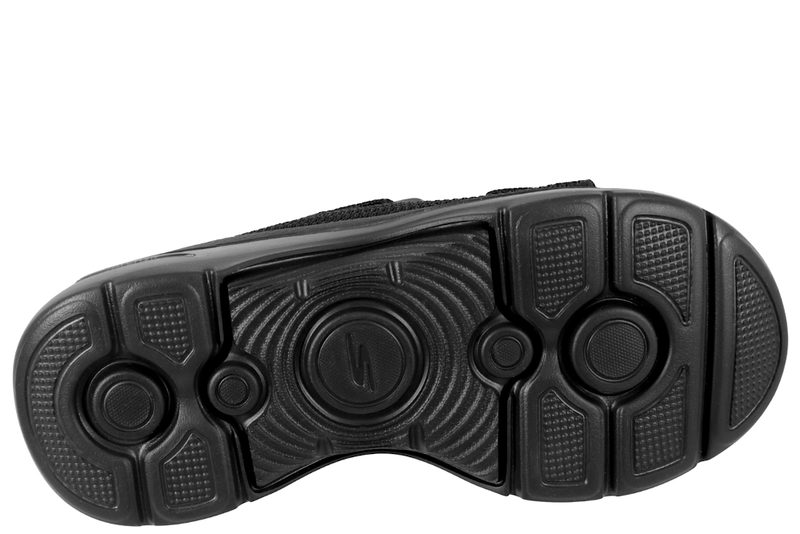 SKECHERS GO WALK ARCH FIT 2.0 SANDAL CHLOE BLACK SLENTERS