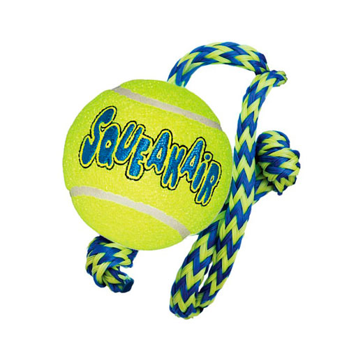 Bola Kong Air Dog com Apito e Corda para Cães