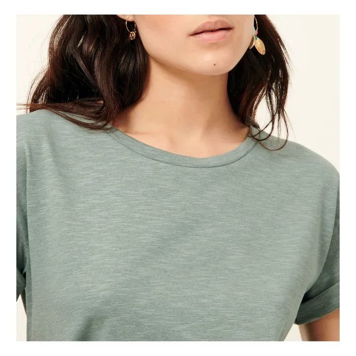 Sessùn T-shirt Albano | Bleu Vert