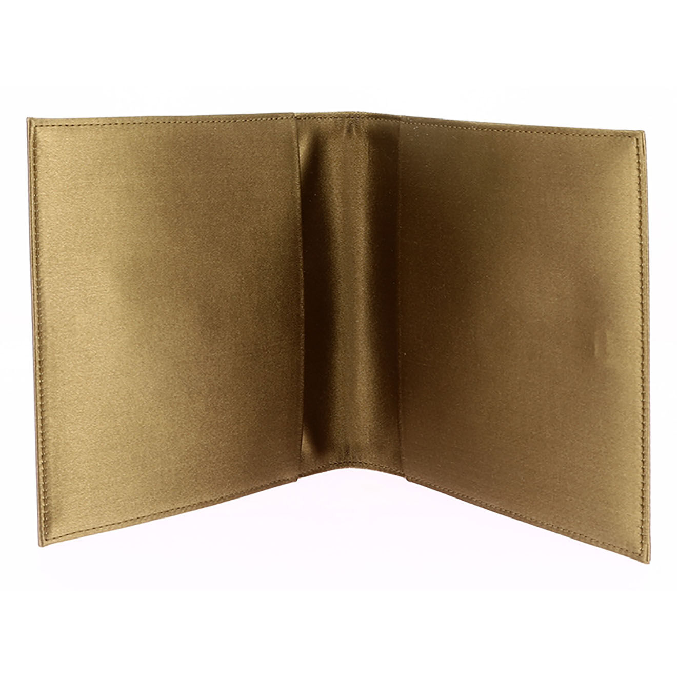 Saint Laurent Pochette en Satin kaki - Neuf sans étiquette - L.13 cm
