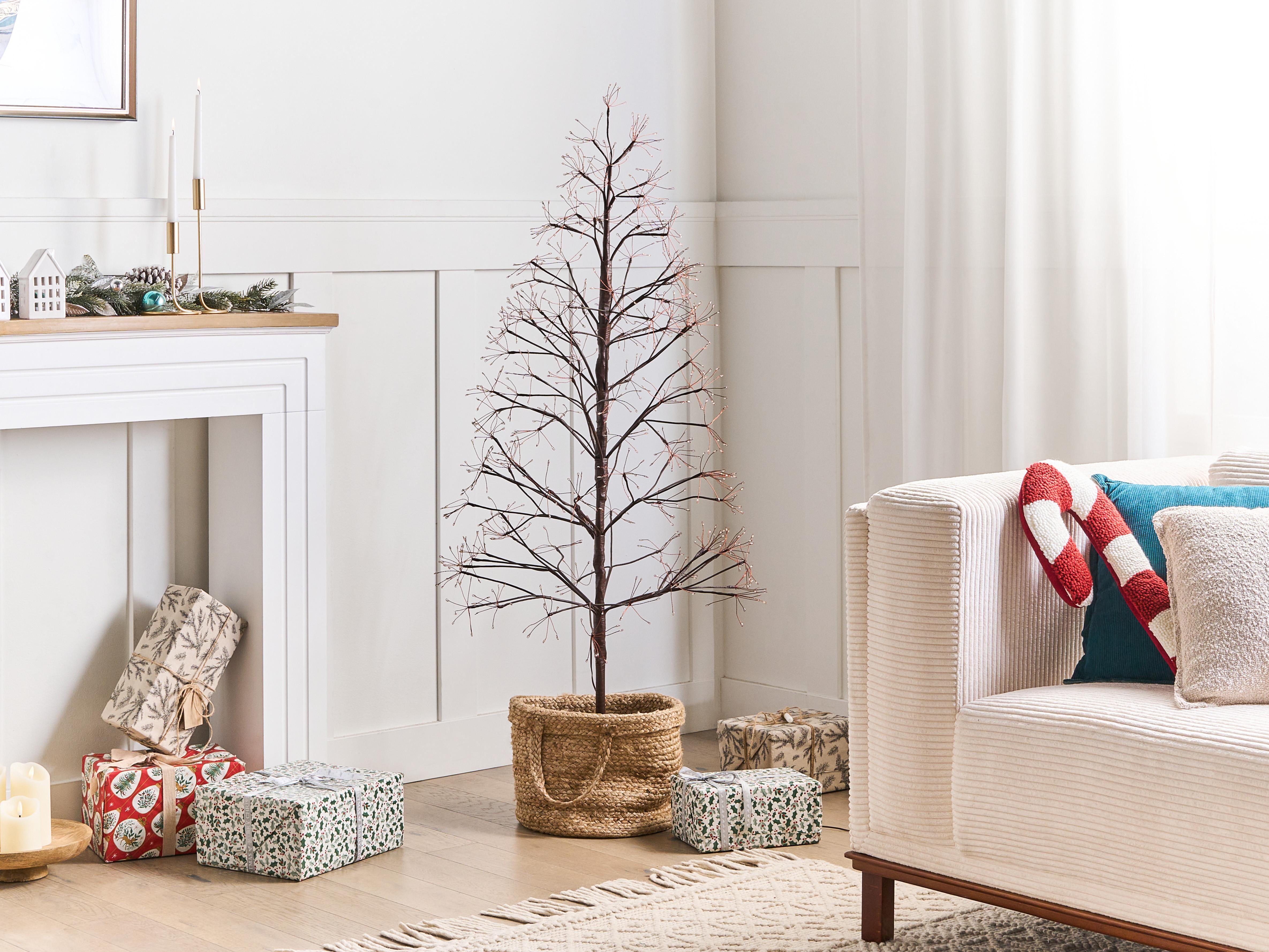 Buitendecoratie LED LONKARI Boom 150 cm Bruin