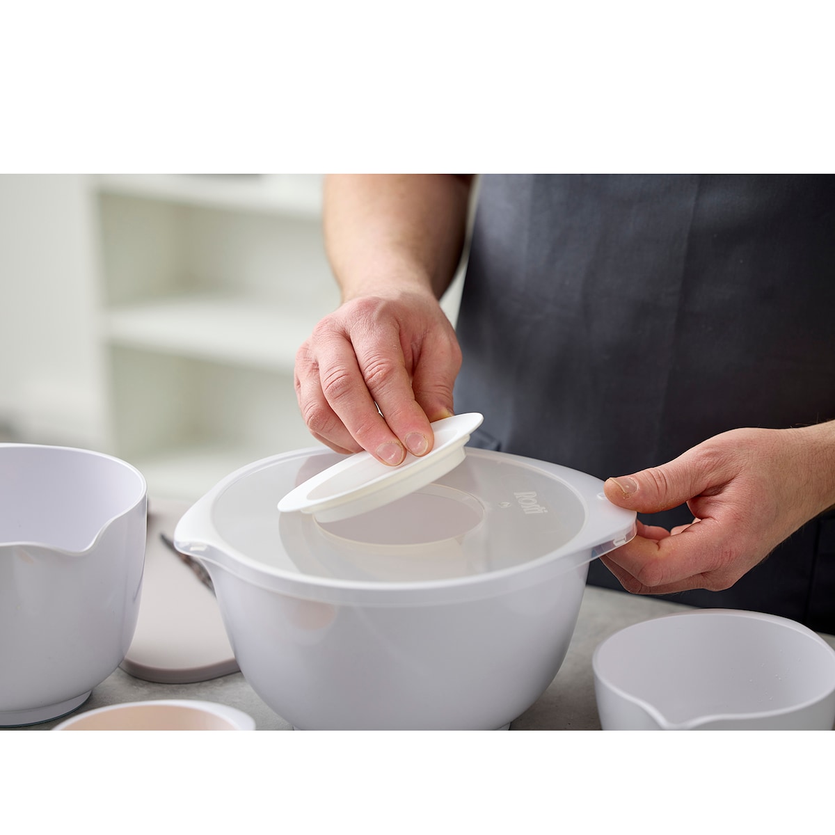 Rosti NEW Margrethe Mixing bowl 3 liter White