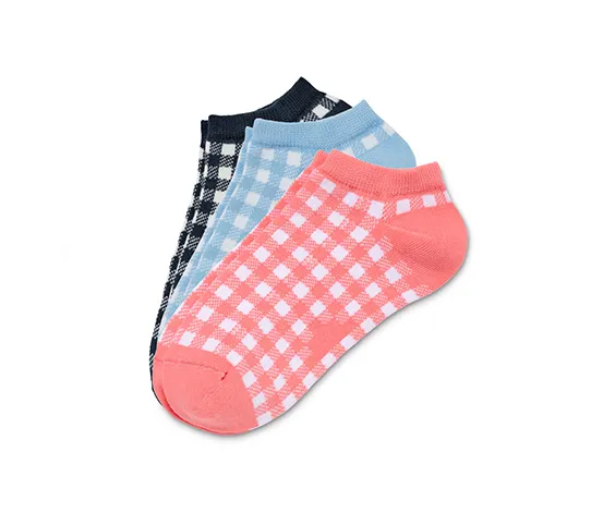 3 Paar Sneakersocken, Karos