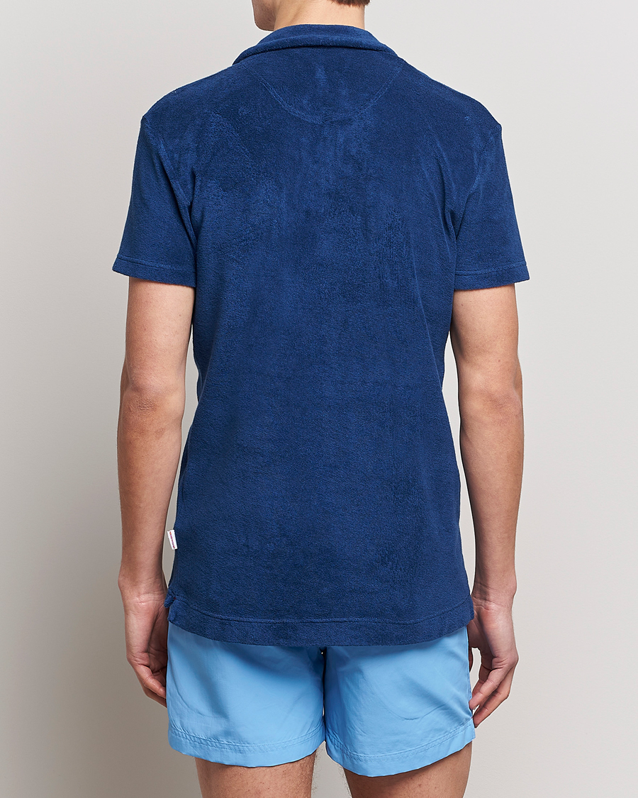 Orlebar Brown Terry Polo Blue Wash