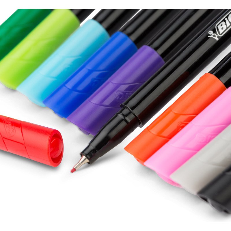 Stylo Feutre BIC Intensity écriture fine – Pointe 0.8 mm