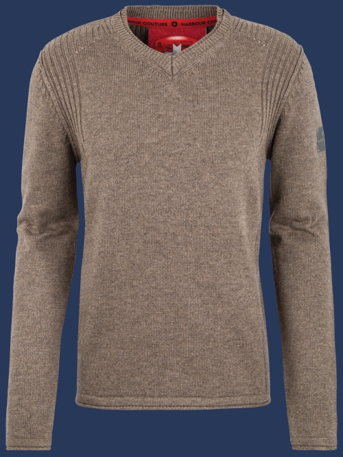 Herren Pullover 016 KoNitJa, Camel
