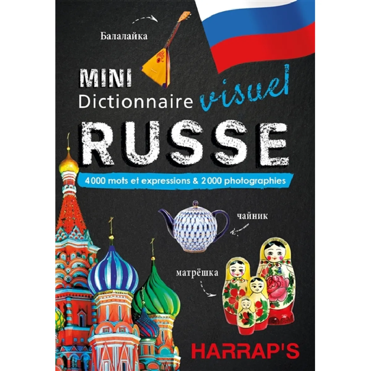 Mini dictionnaire visuel russe : 4.000 mots et expressions & 1.850 photographies