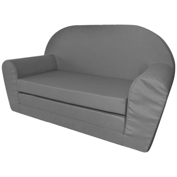 Poltrona Desdobrável para Crianças, Cinzento - 243257