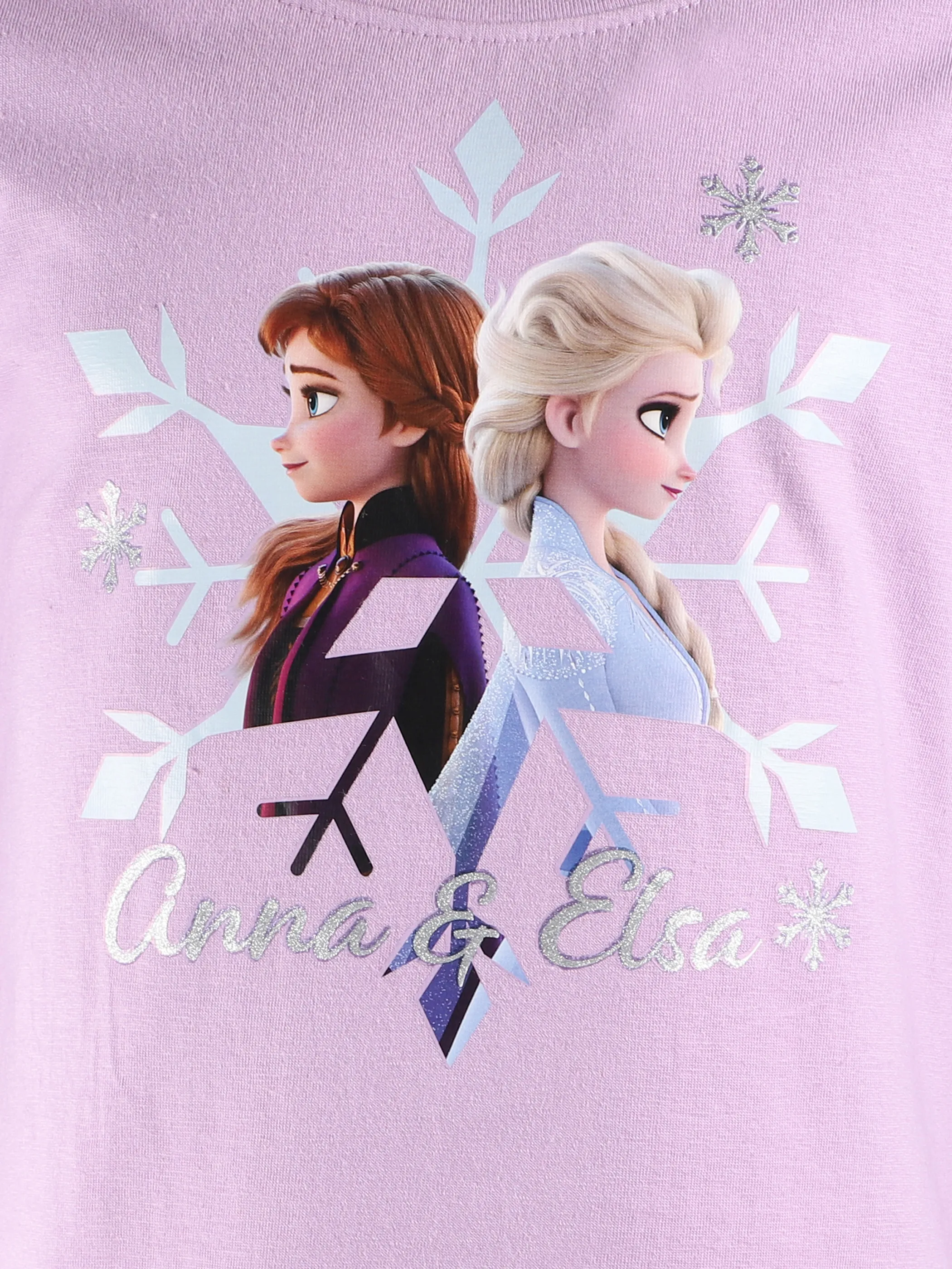 Mädchen Langarmshirt mit Frozen-Motiv