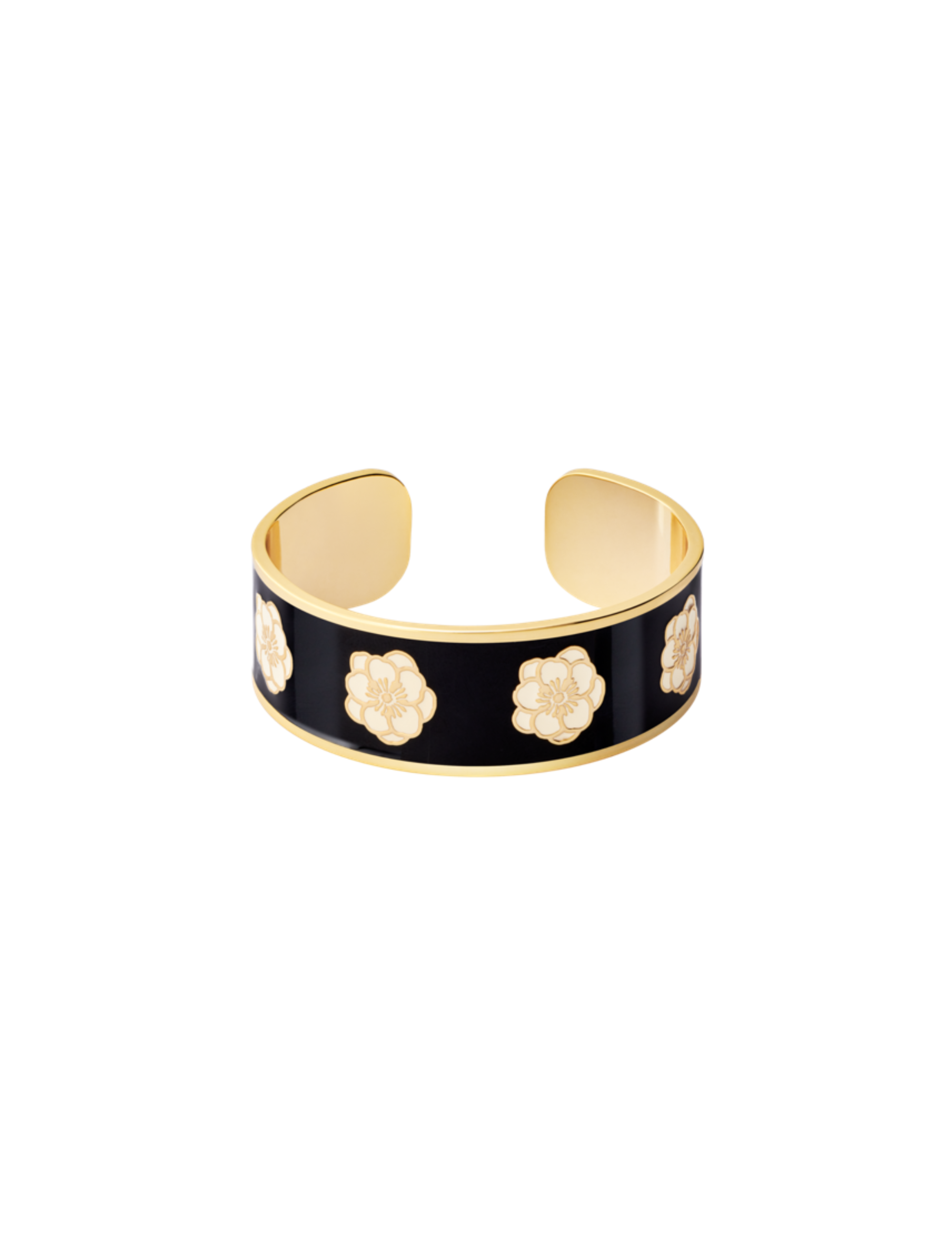 Bangle Up  Peony armbånd - sort