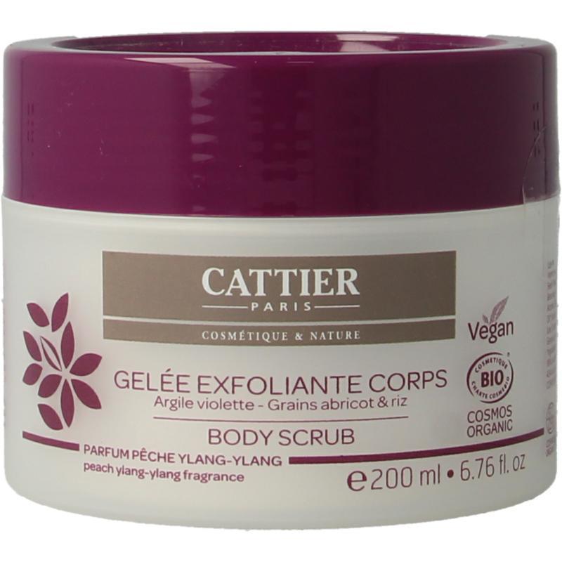 Cattier Body Scrub Perzik Ylang Ylang 200 ML