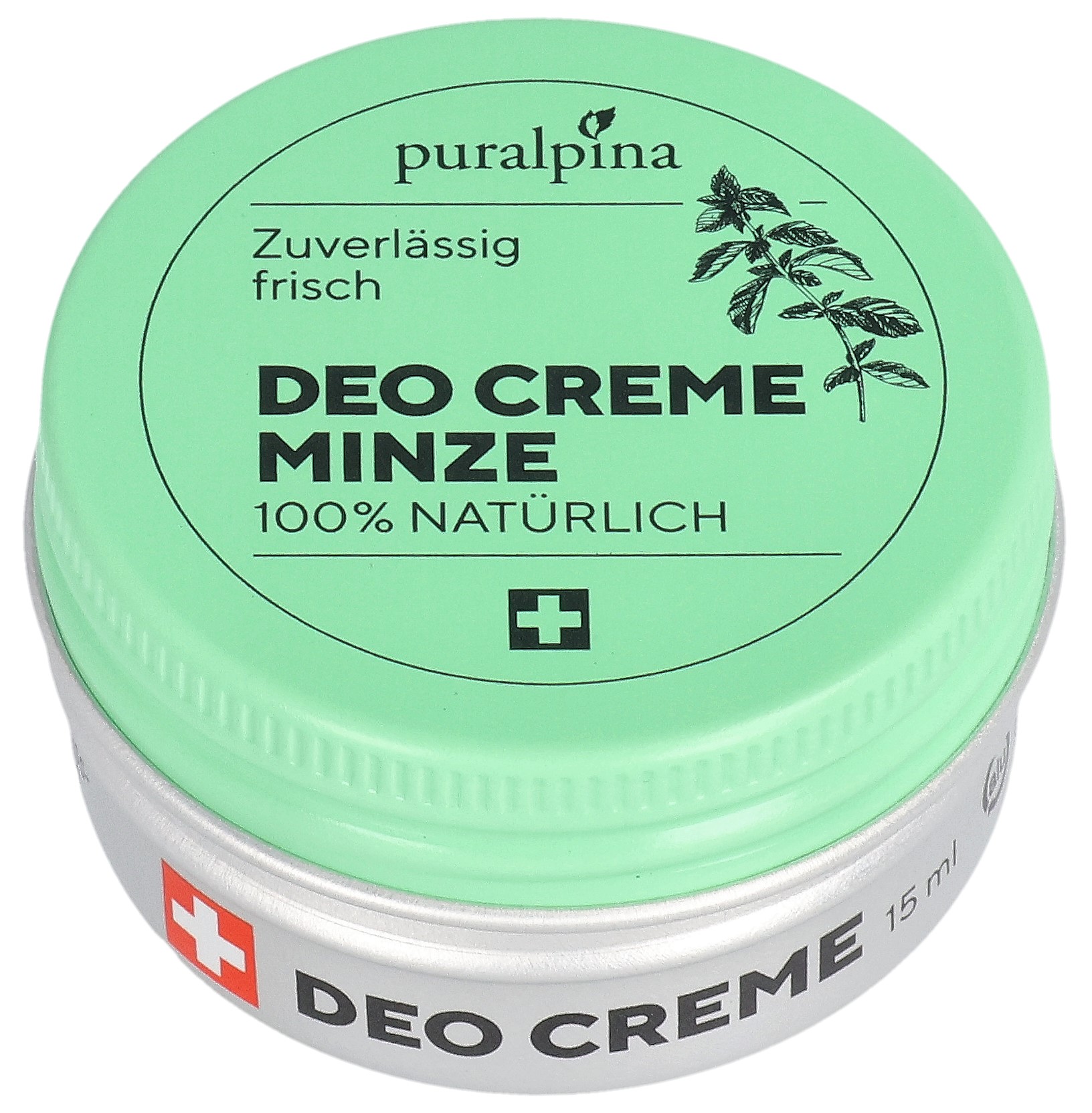 PURALPINA Deo Creme<br>15 ml, Dose, Creme, Minze
