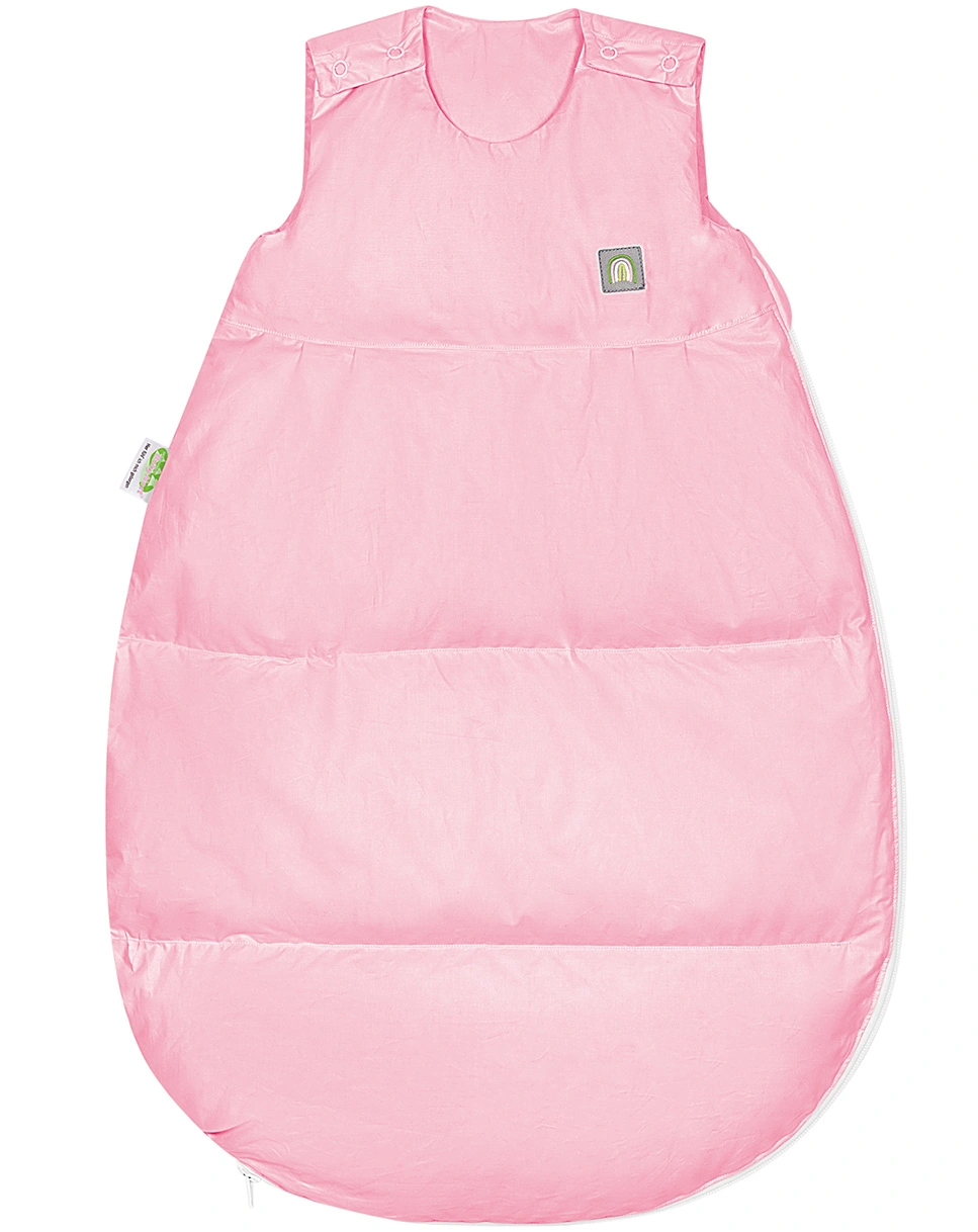 Daunen-Schlafsack THERMO-NEST in rose