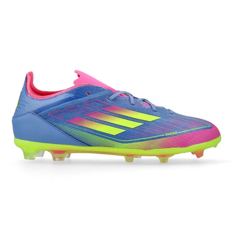 adidas F50 Elite FG Celestial Victory - Blue Fusion/Lucid Lemon/Lucid Pink Enfant