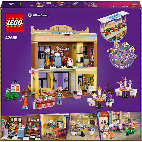 LEGO Friends Restaurant og kokkeskole 42655
