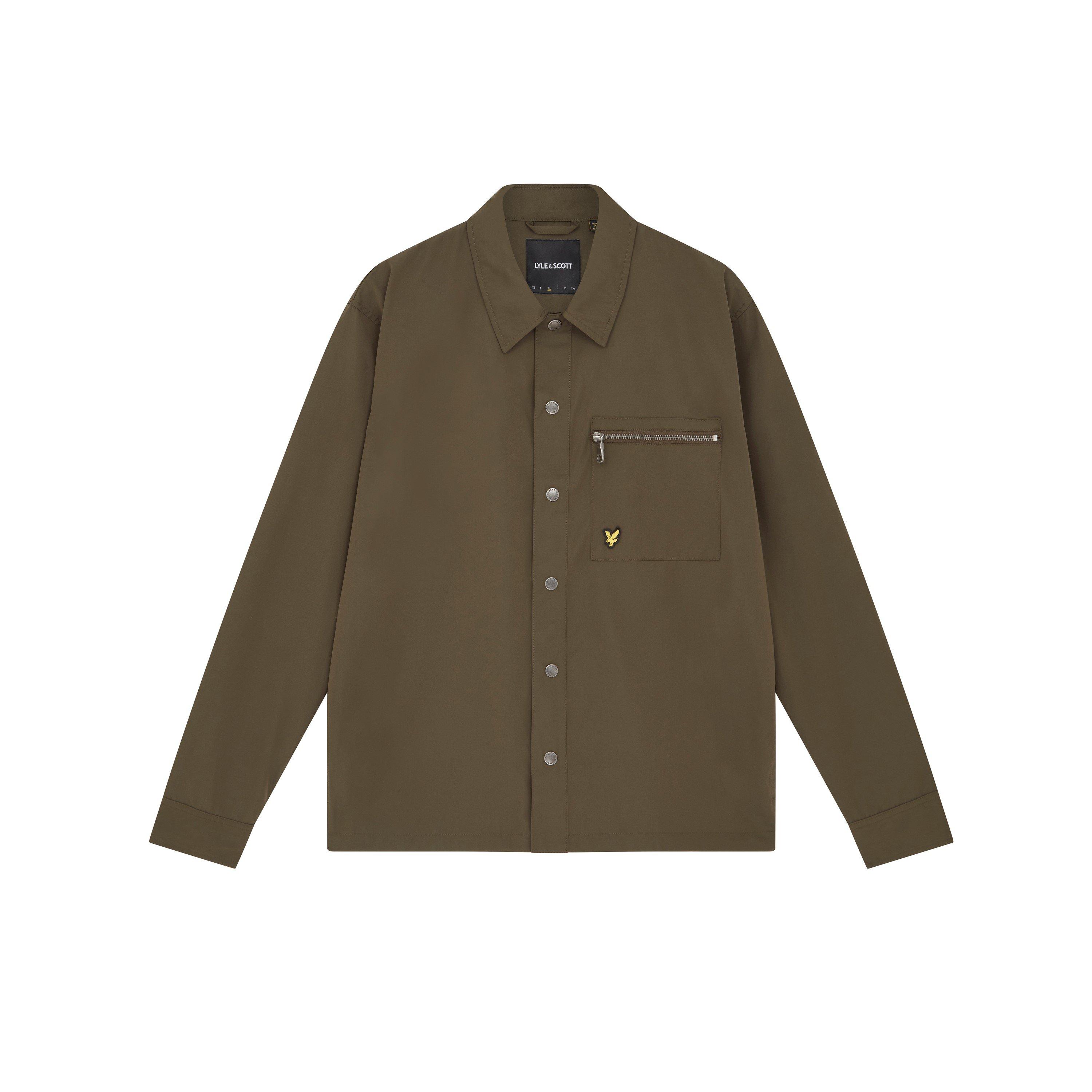 Lyle and Scott # Lyle Nylon Overshirt Sn34
