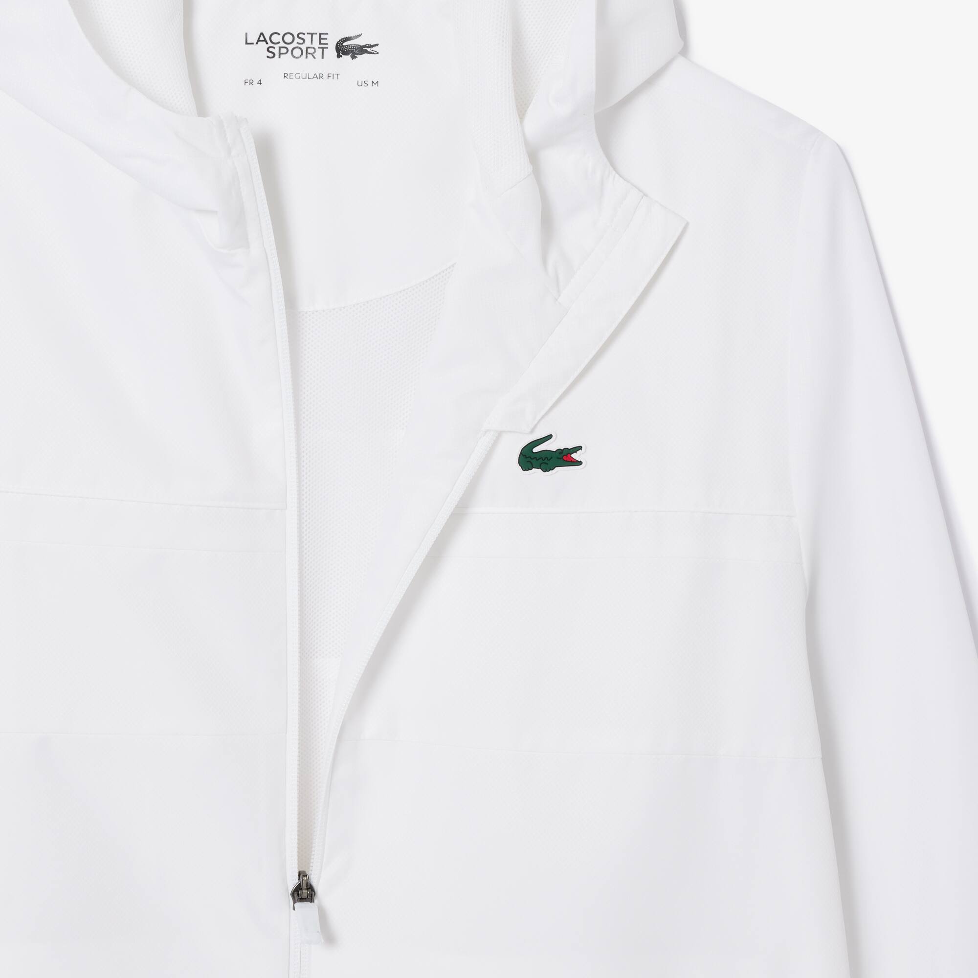 Veste d'entrainement Sport zippée Manteaux & Vestes - Blanc - Lacoste - Homme