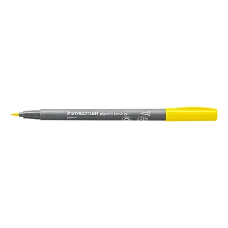 STAEDTLER® pigment brush pen 371 - gelb