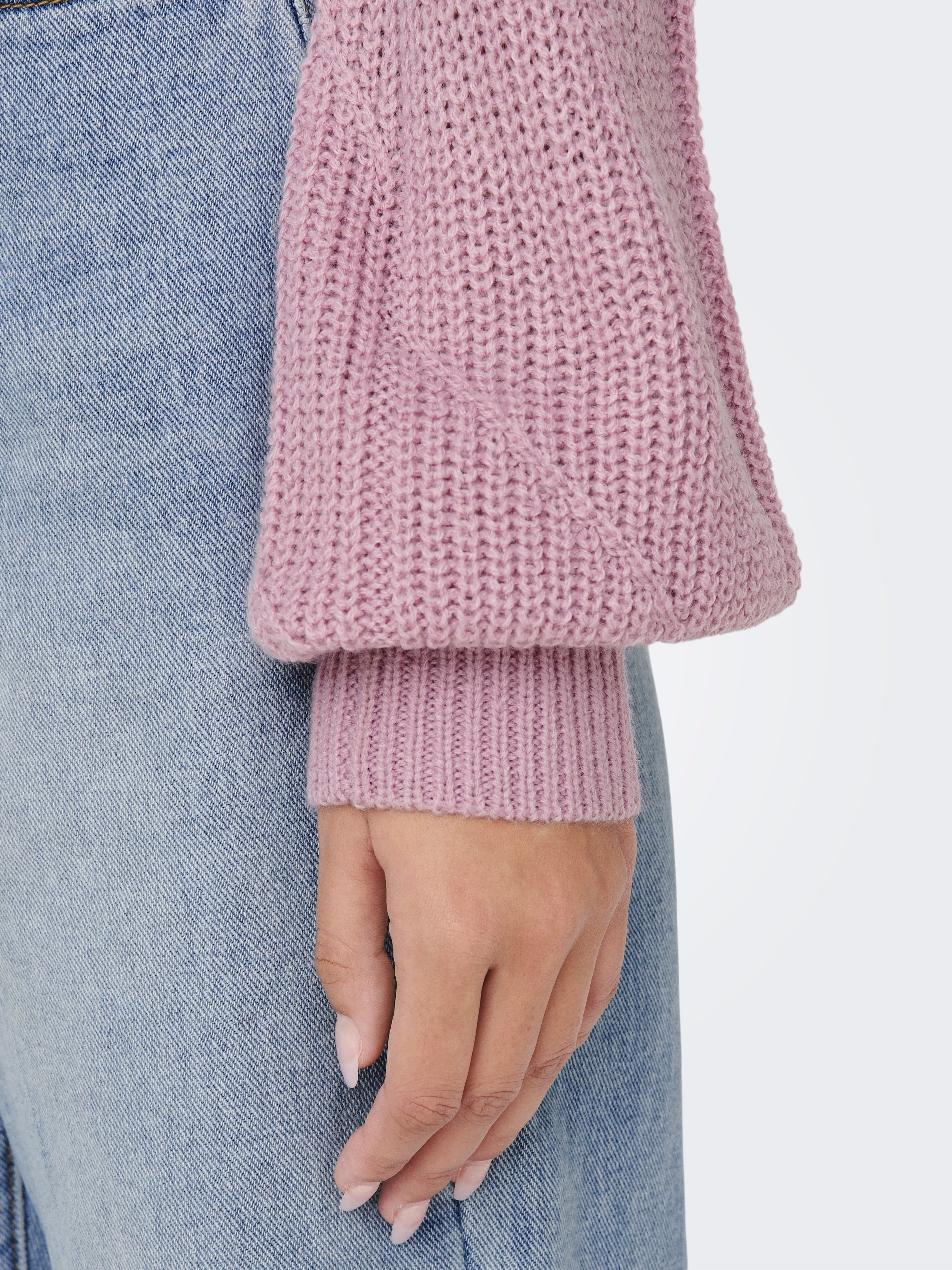 JDYLENETTE Strickpullover Mauve Mist