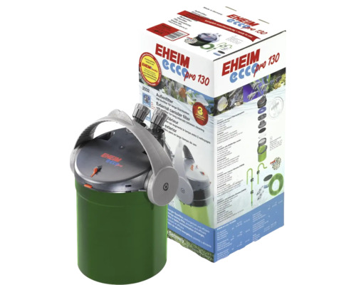 EHEIM 2032 Ecco Pro 130 buitenfilter voor aquariums, 5 W, 500 l/u, voor aquaria van 60 - 130 l