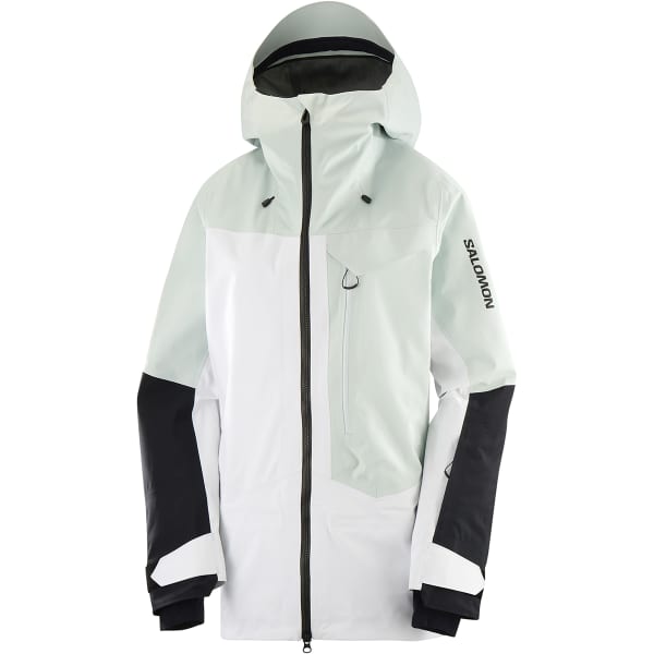 Veste de ski SALOMON MOON PATROL GORE-TEX JKT W MISTY BLUE/WHITE