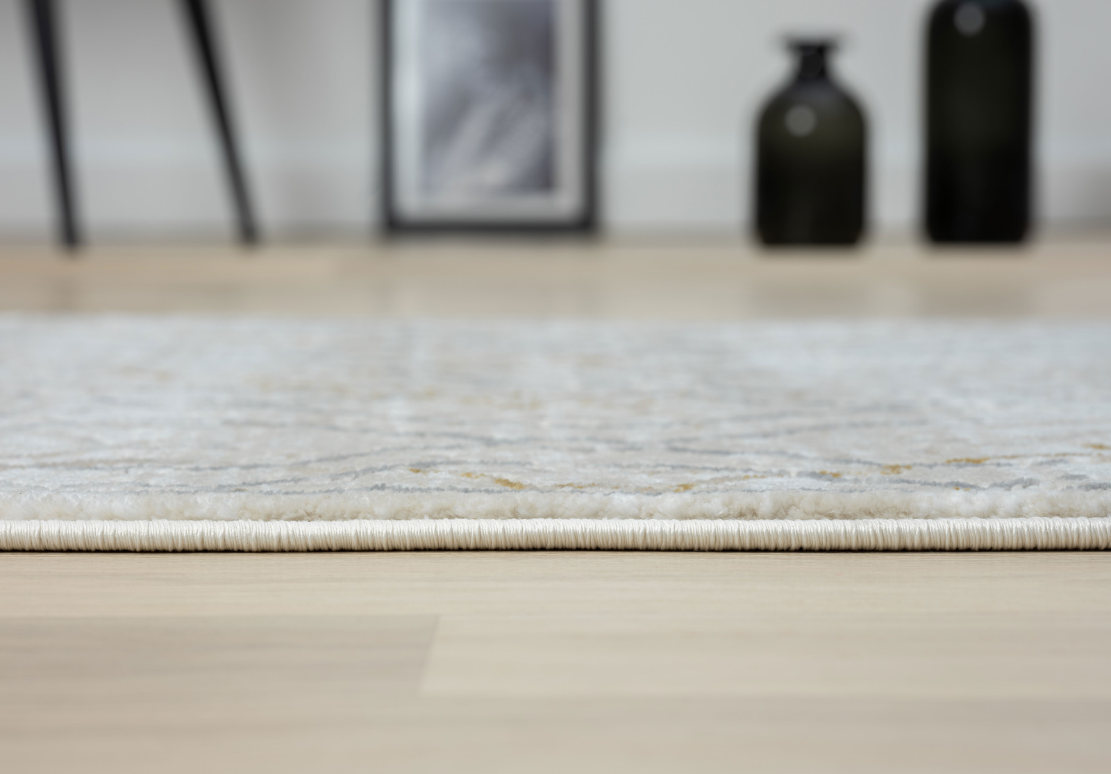 Kurzflorteppich MY FLOOR - beige -80x150 cm