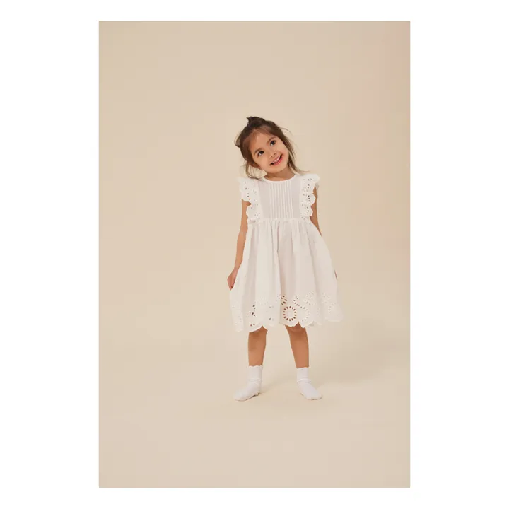 Konges Sløjd Robe Posey Coton Bio | Blanc