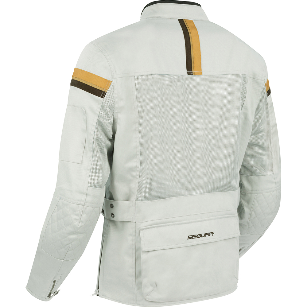 Segura - Blouson Mojo Gris Clair / Marron