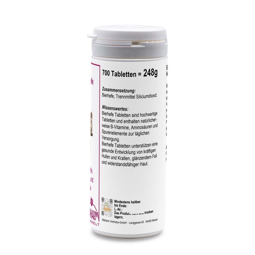 ALLPHARM Bierhefetabletten für Hunde, Katzen und Pferde