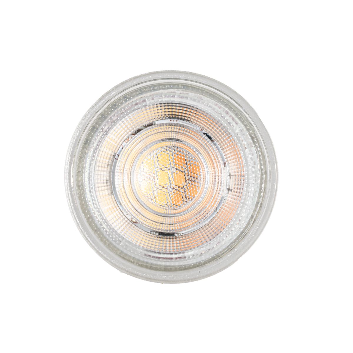 Set van 5 GU10 50mm 3-staps dimbaar in Kelvin LED lampen helder 4.9W 450 lm 2000-2700K