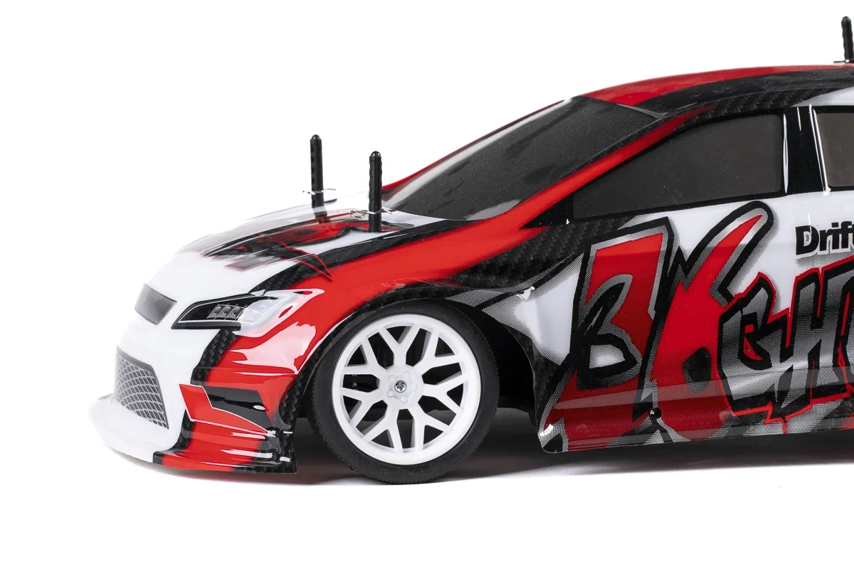 TEC-TOY - Ghost R/C 1:10 2,4GHz 7,2V 300mAh Ni-MH - Rød