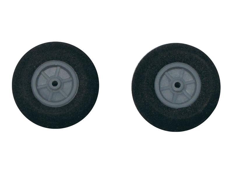 OEM Moosgummi Super Leichtrad 30 mm, 2 Stück Räder für Modellflugzeuge